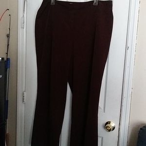 22W Brown Slacks